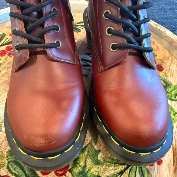 Dr. Martens Women's Clemency
Lace Up Boots cherry Brown Sz 7 - Picture 3 of 7